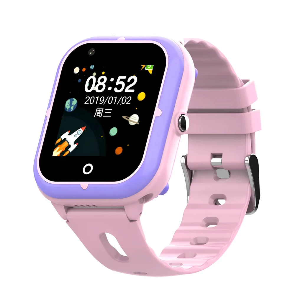 Детские часы wonlex kids watch 4g, ct07s, розовые 3