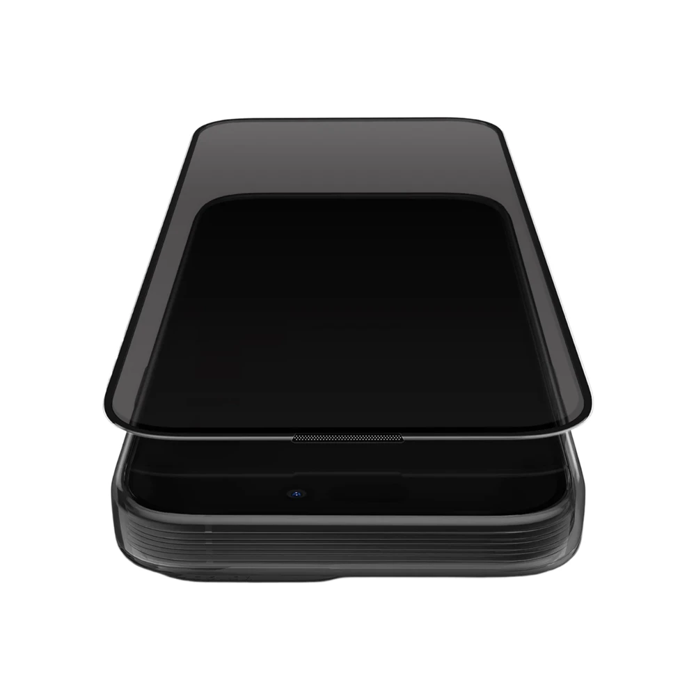 Защитное стекло uniq optix privacy для iphone 16 pro, черное 3