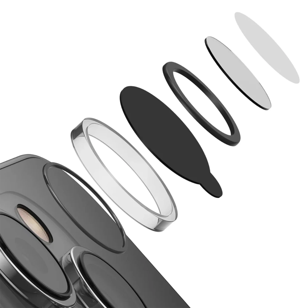 Uniq optix camera lens protector for iphone 16 pro/16 pro max, clear 3