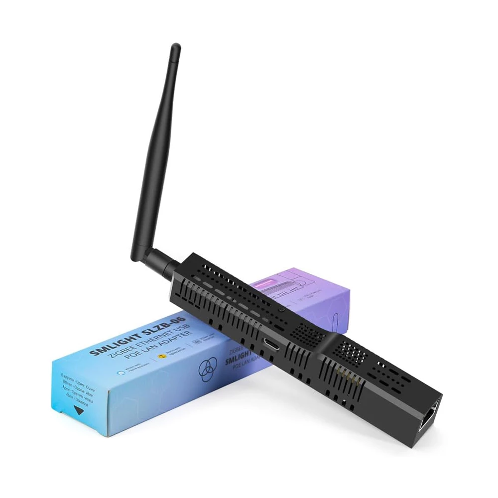 Smlight zigbee usb донгл, ethernet poe (slzb-06) 3