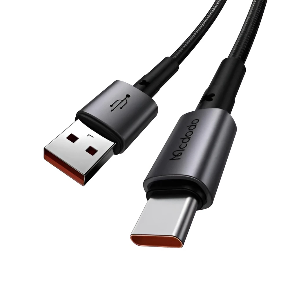 Кабель mcdodo prism series usb-a на type-c 6a 100w 1.2м, черный 2