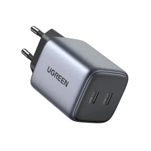 Ugreen nexode gan charger 2*type-c 45w cd294, space grey Thumbnail 3