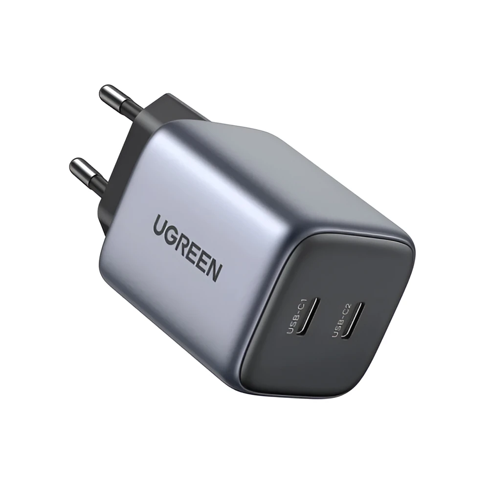 Ugreen nexode gan charger 2*type-c 45w cd294, space grey 3