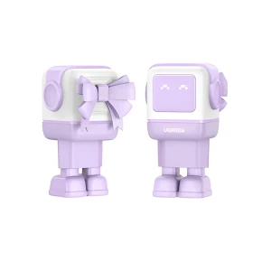 Ugreen nexode robot gan charger usb-a+2*usb-c 65w, purple Thumbnail 3