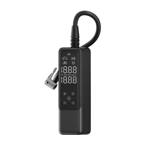 Yesido air pump multifunction 20 cylinders, 3 mins from 2.0 to 2.5 bar 12-24v plug and play universal cigarette lighter socket,vc05, black  Thumbnail 2