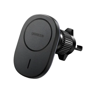 Ugreen car charger wireless magnetic for air vent mount cd345, black
