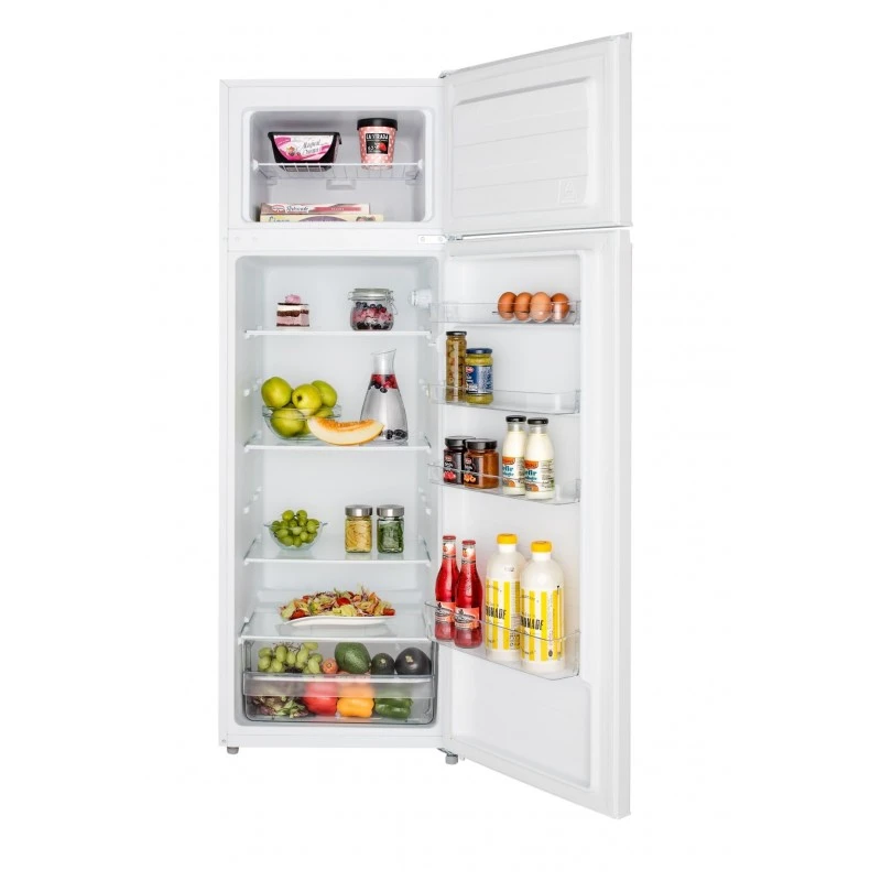 Frigider daewoo dts-240mew,  235 l (194l+41l), 159cm, static, clasa e, alb 3