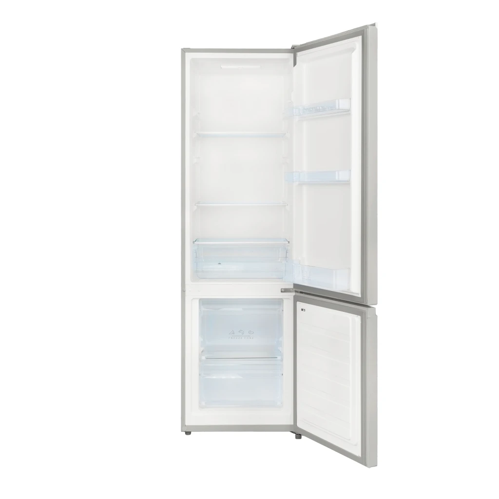 Frigider daewoo dlf-260mex 260l (62l+198l), 177cm, static, clasa e, inox 6