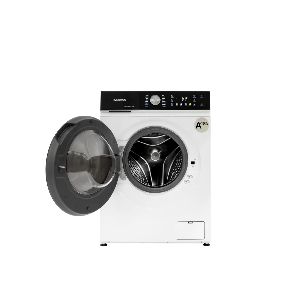 Masina de spalat rufe daewoo dwd-cs6012,  6 kg / 1000rpm, 44cm, clasa a, motor inverter, program abur, 16 program, alb 2