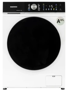 Masina de spalat rufe daewoo dwd-cs6012,  6 kg / 1000rpm, 44cm, clasa a, motor inverter, program abur, 16 program, alb