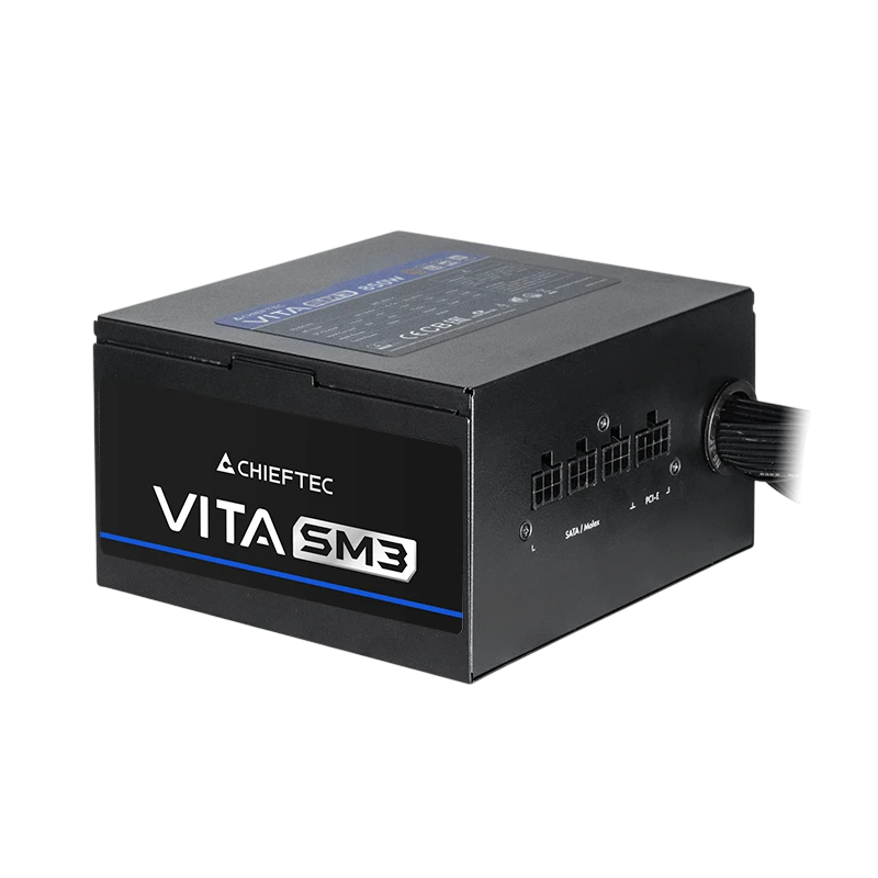 Блок питания для компьютеров chieftec vita sm3, 750вт, atx, полумодульный 4