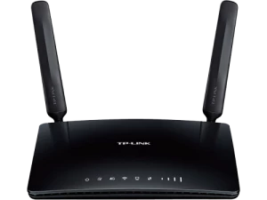TP-LINK TL-MR6400 300Mbps Wireless N 4G LTE Router, build-in 4G LTE modem, support LTE (FDD/TDD)/DC-HSPA+/HSPA+/HSPA/UMTS/EDGE/GPRS/GSM, with 3x10/100