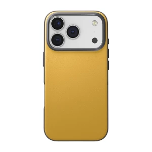 Uniq Case for iPhone 17 Pro Max (2025) 6.9 Hybrid Magclick Lyden DS, Canary Yellow Thumbnail 2