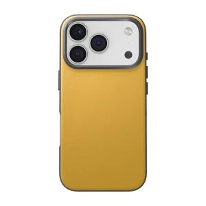 Uniq case for iphone 17 pro max (2025) 6.9 hybrid magclick lyden ds, canary yellow Thumbnail 2