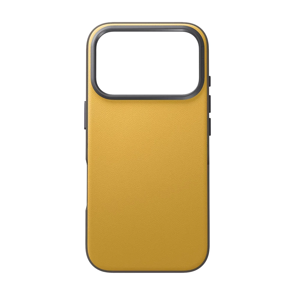 Uniq Case for iPhone 17 Pro Max (2025) 6.9 Hybrid Magclick Lyden DS, Canary Yellow 3