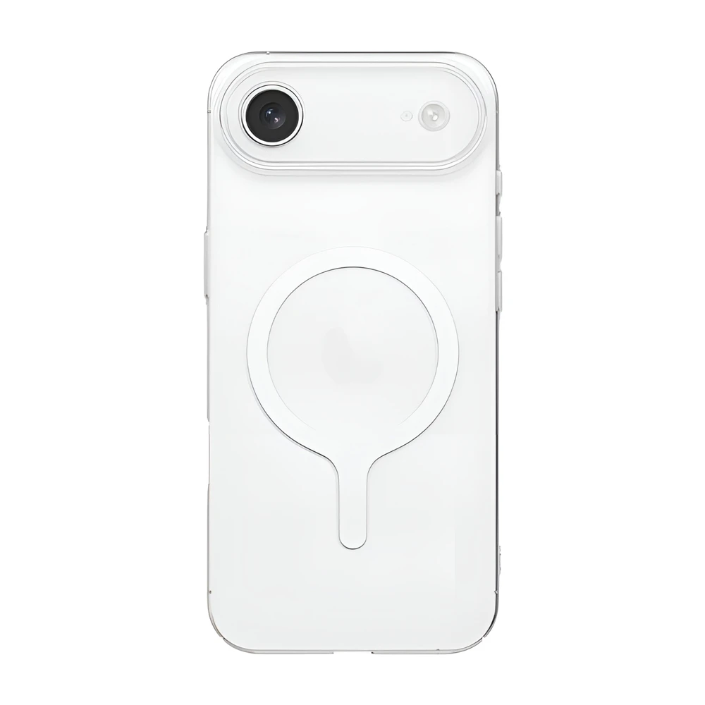 Uniq case for iphone 17 air (2025) 6.6 hybrid magclick airsuit, glossy clear 2