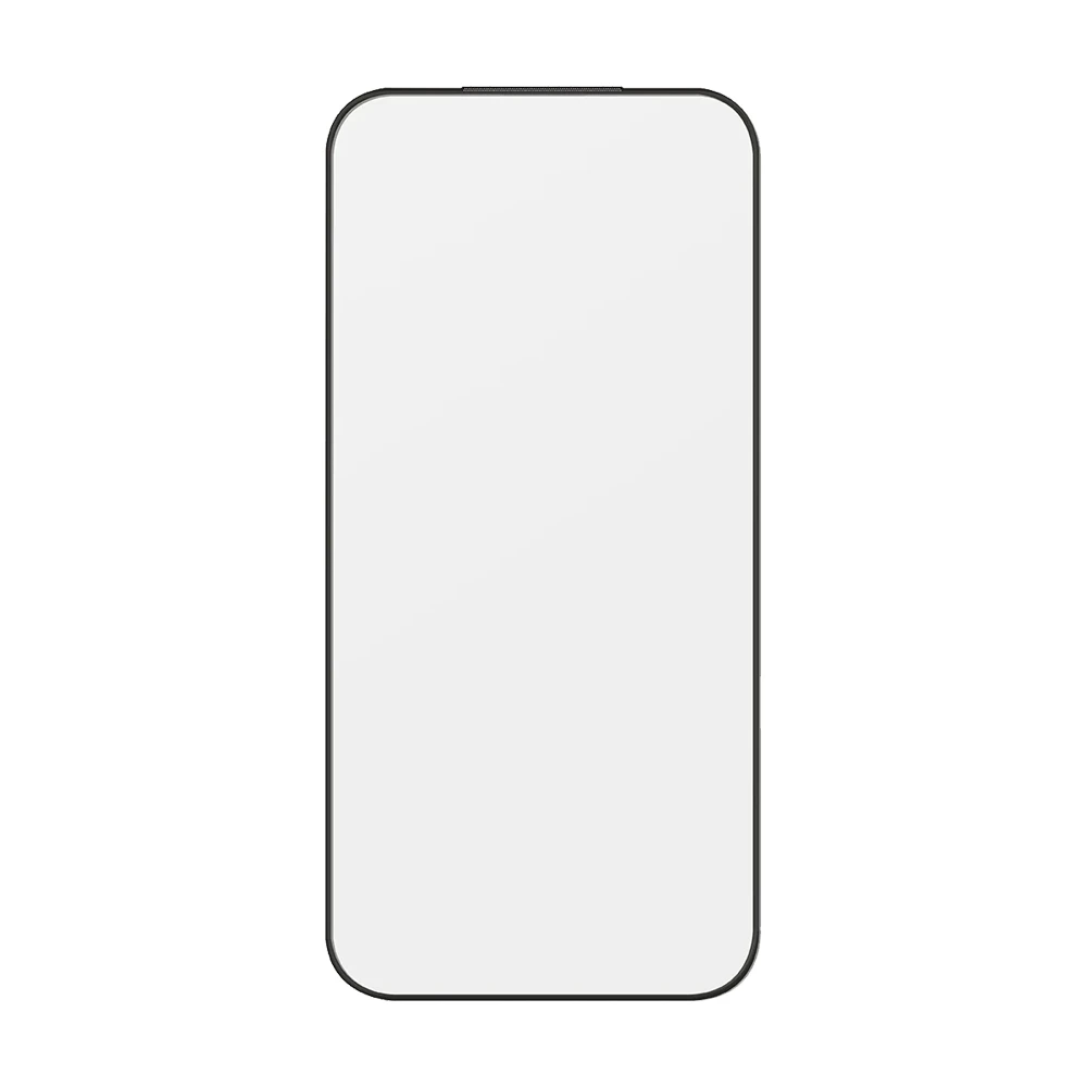 Uniq glass screen protector for iphone 17 air (2025) 6.6 vivid optix covex, black 2