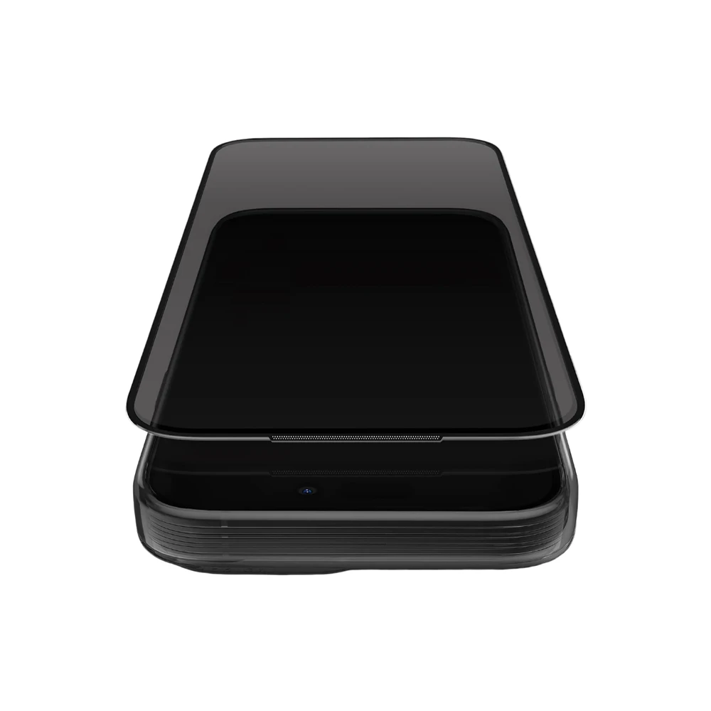 Защитное стекло uniq glass для iphone 17 (2025) 6.3 privacy optix covex, черное 3