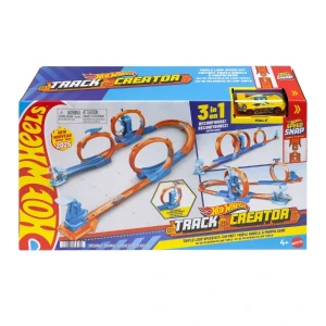 Set de joacă hot wheels "track creator" - bucla triplă Thumbnail 3