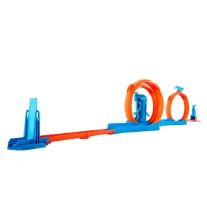 Set de joacă hot wheels "track creator" - bucla triplă Thumbnail 5