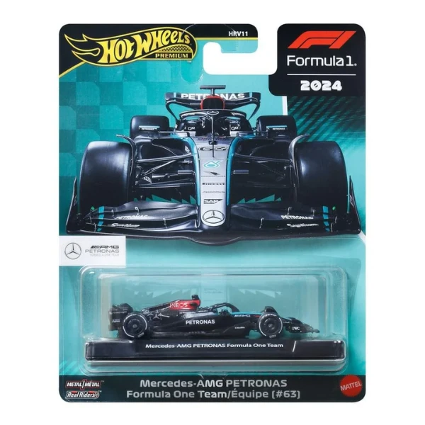 Mașinuță de colecție f1 hot wheels 1:64 premium, în as. 10