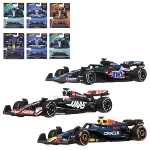 Mașinuță de colecție f1 hot wheels 1:64 premium, în as.