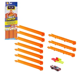Set de piste hot wheels "track creator" cu mașinuță