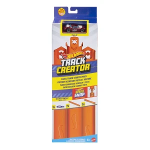 Set de piste hot wheels "track creator" cu mașinuță Thumbnail 3