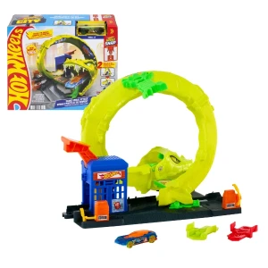 Set de joacă hot wheels city "atacul șarpelui"