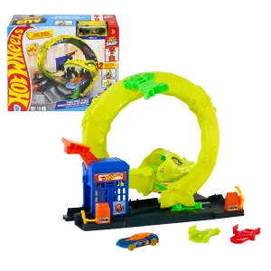 Set de joacă Hot Wheels City "Atacul șarpelui"