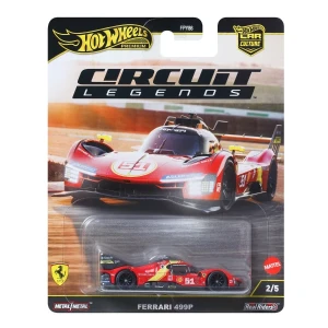 Hot wheels 1:64 mașinuță din colecția "circuit legends" – ferrari 499p Thumbnail 3