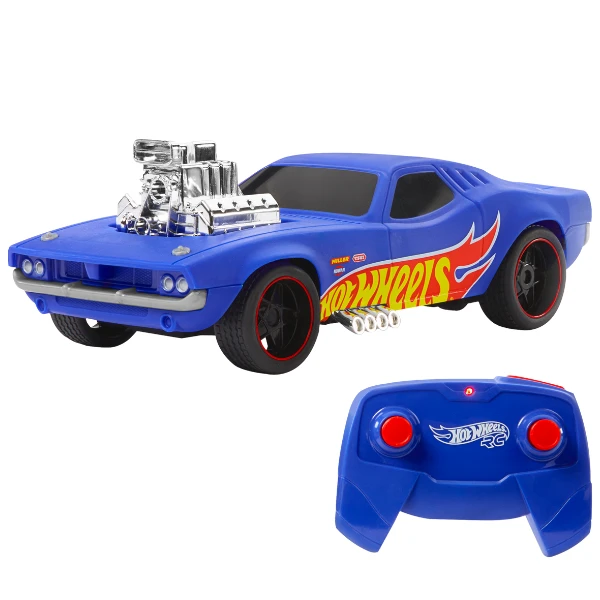 Mașină cu telecomandă hot wheels 1:16 "rodger dodger" 2