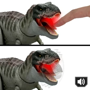 Figurină interactivă de dinozaur „jurassic world: tyrannosaurus rex” Thumbnail 5