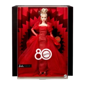 Păpușa barbie colecție aniversară 80 de ani mattel Thumbnail 3