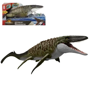 Figurină interactivă de dinozaur „jurassic world: mosasaurus”