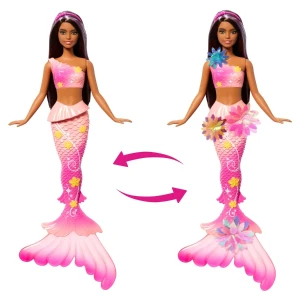 Păpușă barbie "sirena magică", brunetă Thumbnail 4