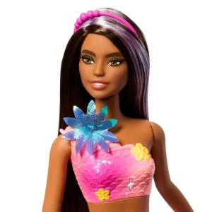 Păpușă barbie "sirena magică", brunetă Thumbnail 6