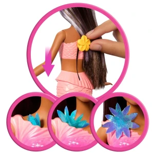 Păpușă barbie "sirena magică", brunetă Thumbnail 5