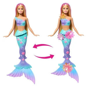 Păpușă barbie "sirena magică", blondă Thumbnail 4