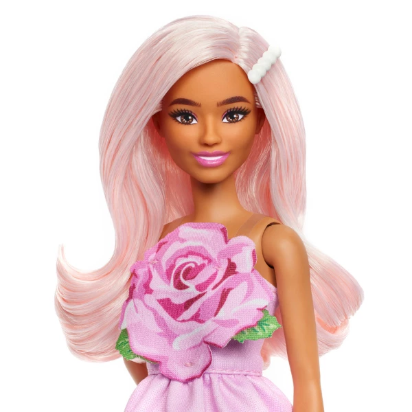 Păpușa barbie "trandafir roz" 6