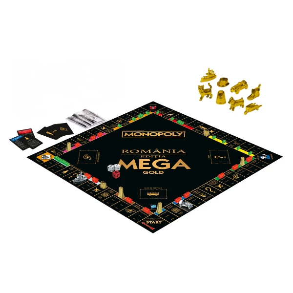 Joc de masă monopoly - românia, ediția "mega gold (ro) 2