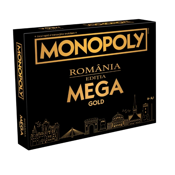 Joc de masă monopoly - românia, ediția "mega gold (ro) 3