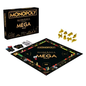 Joc de masă monopoly - românia, ediția "mega gold (ro)