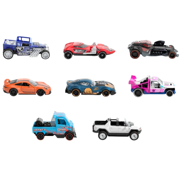 Mașina hot wheels de inerție "pull-back speeders" (as.) 2