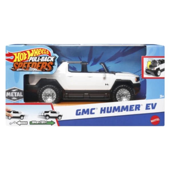 Mașina hot wheels de inerție "pull-back speeders" (as.) 3