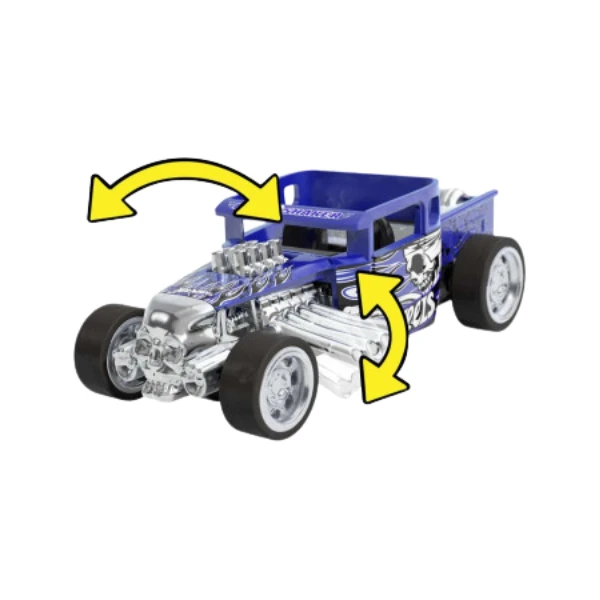 Mașina hot wheels de inerție "pull-back speeders" (as.) 7