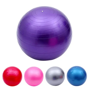 Minge de gimnastică (fitball) 65 cm, multicoloră Thumbnail 1