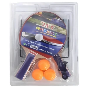 Set palete de tenis de masă (2 palete + 3 mingi)