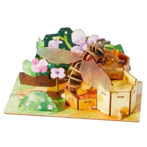 Puzzle 3d din lemn "albina", 48 elem. Thumbnail 2