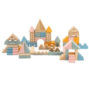 Set de construcție din lemn "cartierul din oraș ", 50 elem. Thumbnail 4